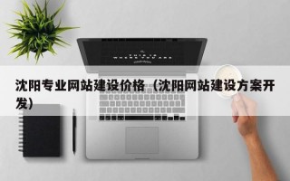 沈阳专业网站建设价格（沈阳网站建设方案开发）