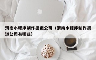 渭南小程序制作渠道公司（渭南小程序制作渠道公司有哪些）